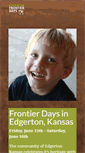 Mobile Screenshot of frontier-days.com